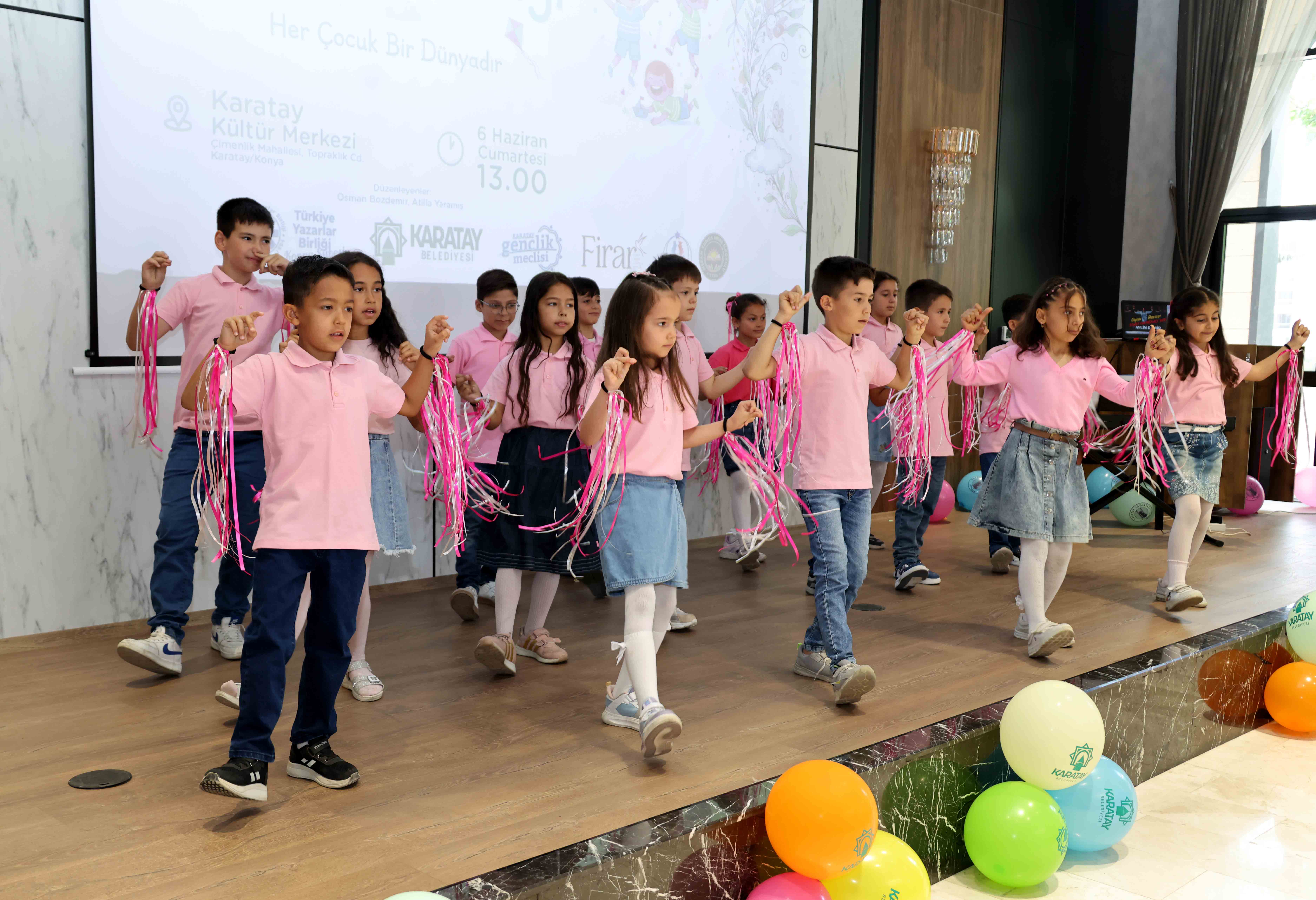 Geleneksel 20.Cahit Zarifoğlu Çocuk Şenliği Karatay'da Gerçekleştirildi