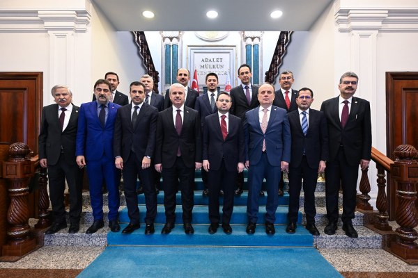 Konya Heyeti Adalet Bakanı Akın Gürlek’e Hayırlı Olsun Ziyaretinde Bulundu