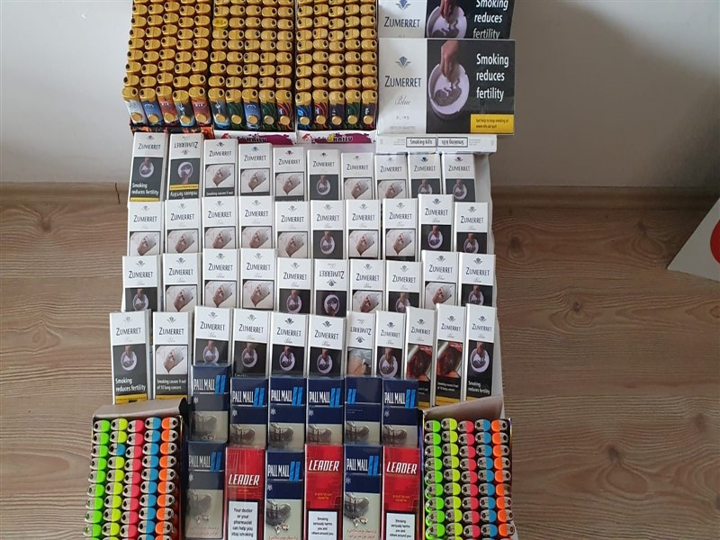 Jandarma kaçak sigara satıcılarına göz açtırmıyor
