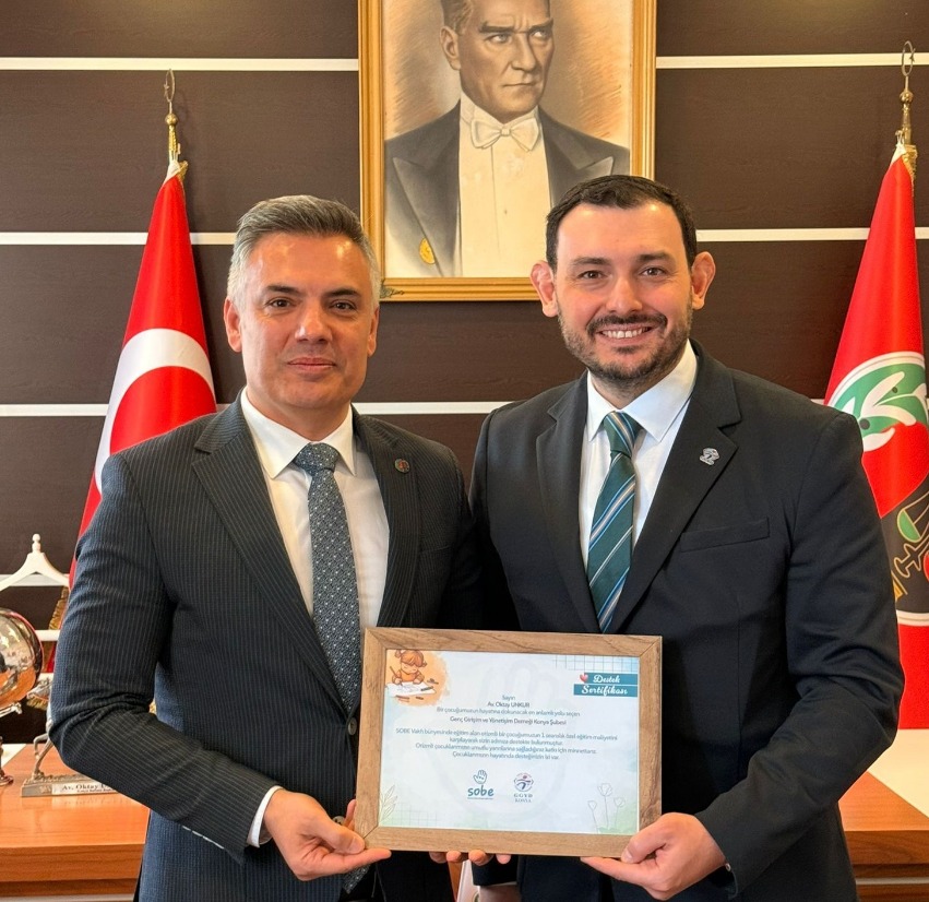GGYD Konya'dan Oktay Unkur Ziyaretinde SOBE Vakfı İçin Örnek Davranış