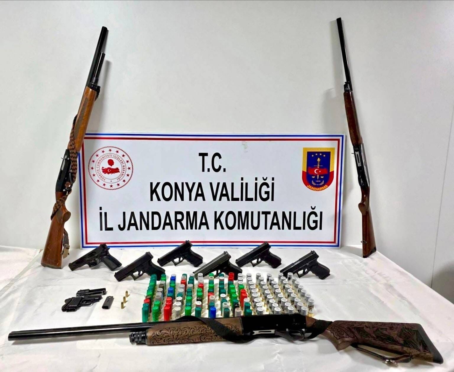 Konya'da Silah Operasyonu: 2 Tutuklama