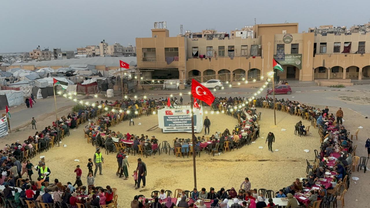 Ribat’tan Gazze’de 50 Bin Kişilik İftar