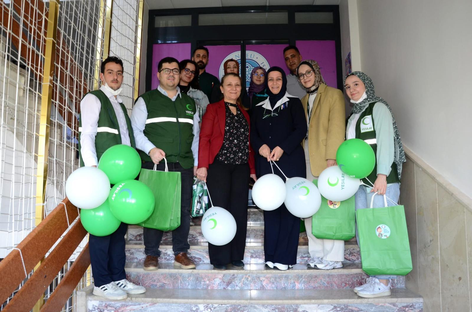 Yeşilay Konya’dan 23 Nisan’da Anlamlı Ziyaret