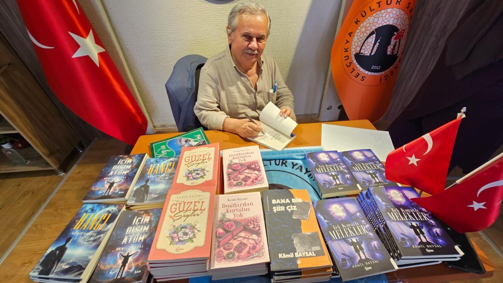 Kamil Baysal Selçukya’da Okurlarıyla  Buluştu