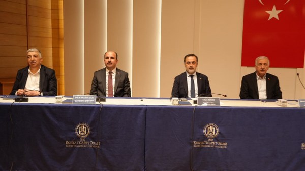 Uğur İbrahim Altay Konya Ticaret Odasında Konya İş Alemi İle Buluştu 