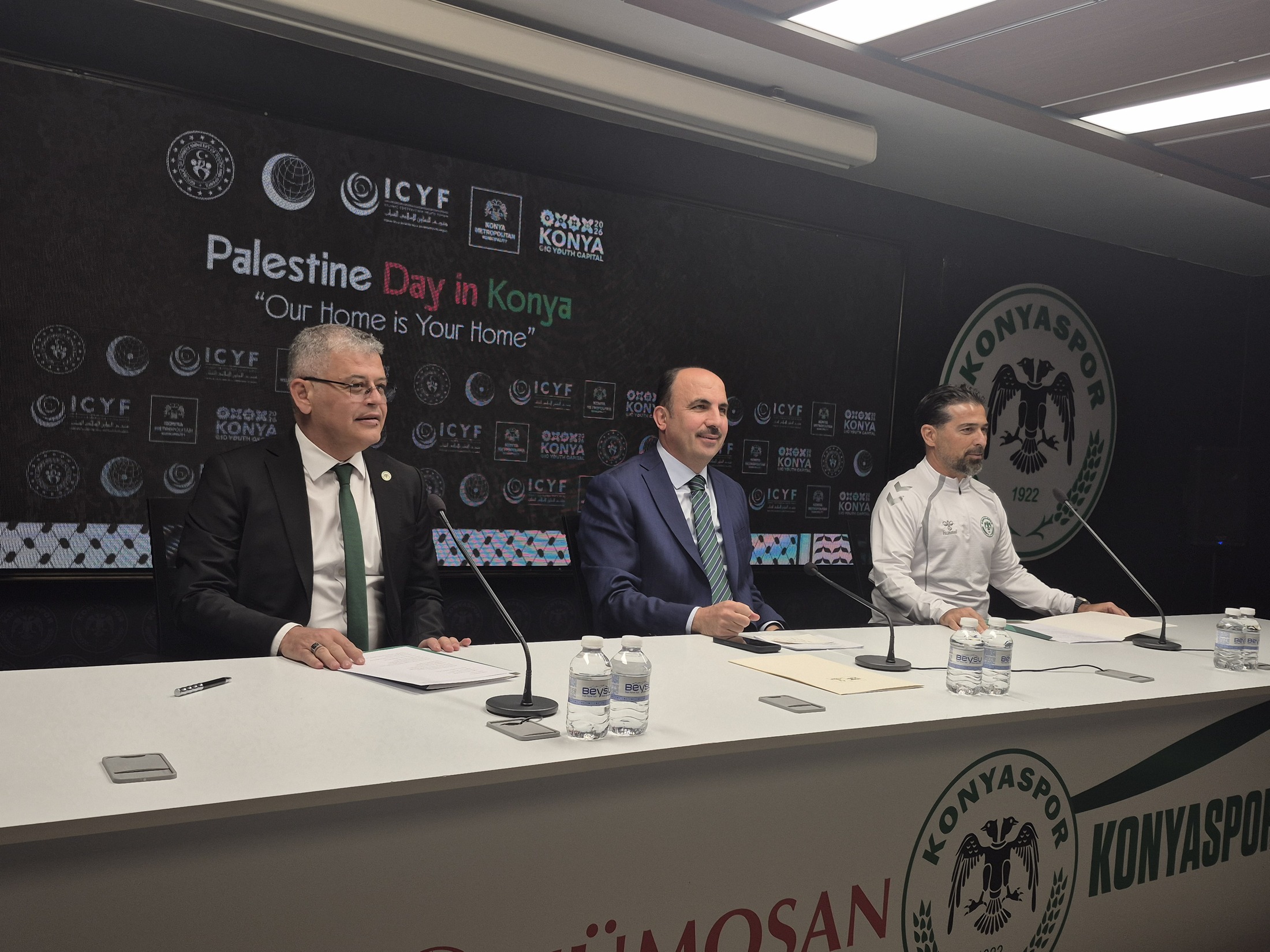 Filistin İçin Konya’da Dostluk Maçı: “Aynı Taraftayız”