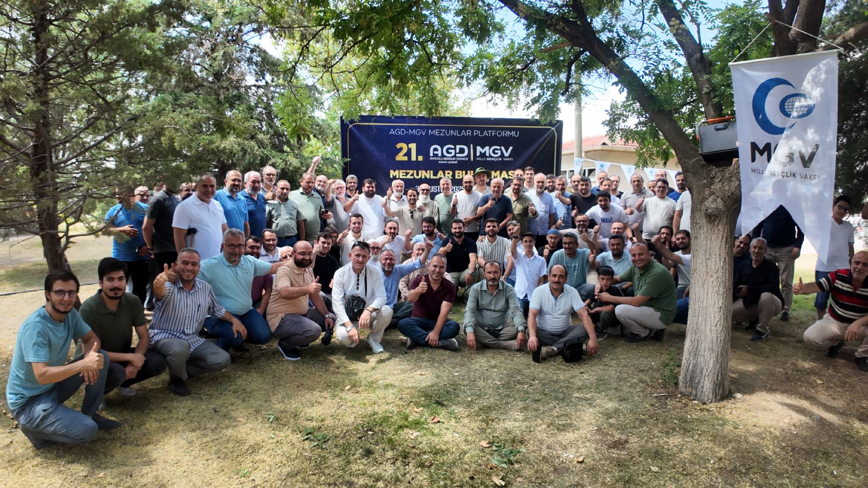 AGD MGV Konya Mezunları 21.Yılda Yine Konya'da Bir Araya Geldi