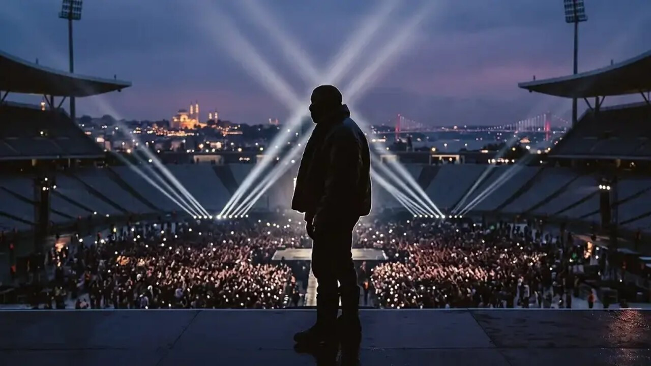Kanye West’ten Dünya Rekoru: 150 Milyonluk Sahnede 100 Bin Kişiye Konser Verecek
