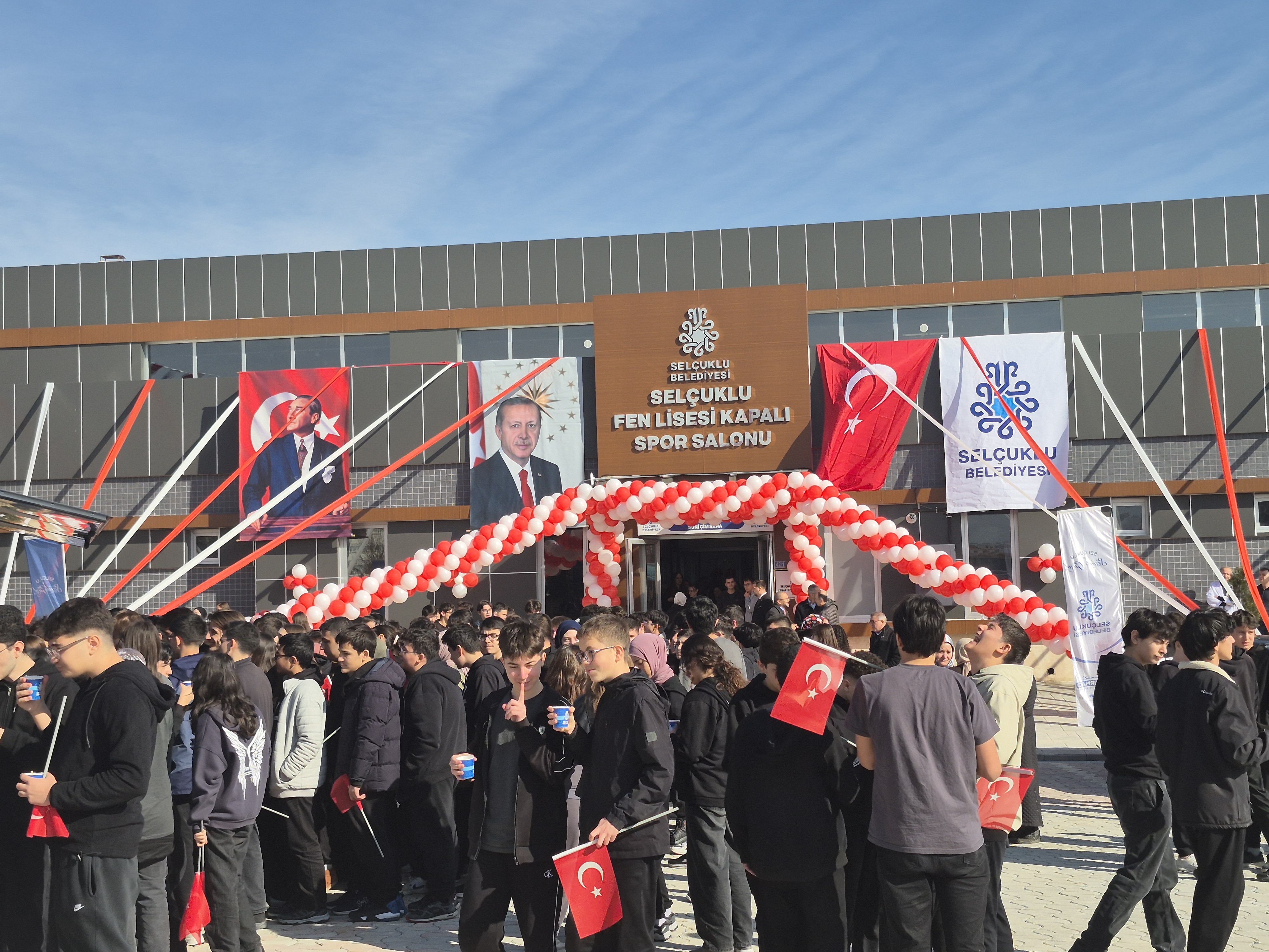 Selçuklu Fen Lisesi’ne 67 Milyon TL’lik Spor Yatırımı
