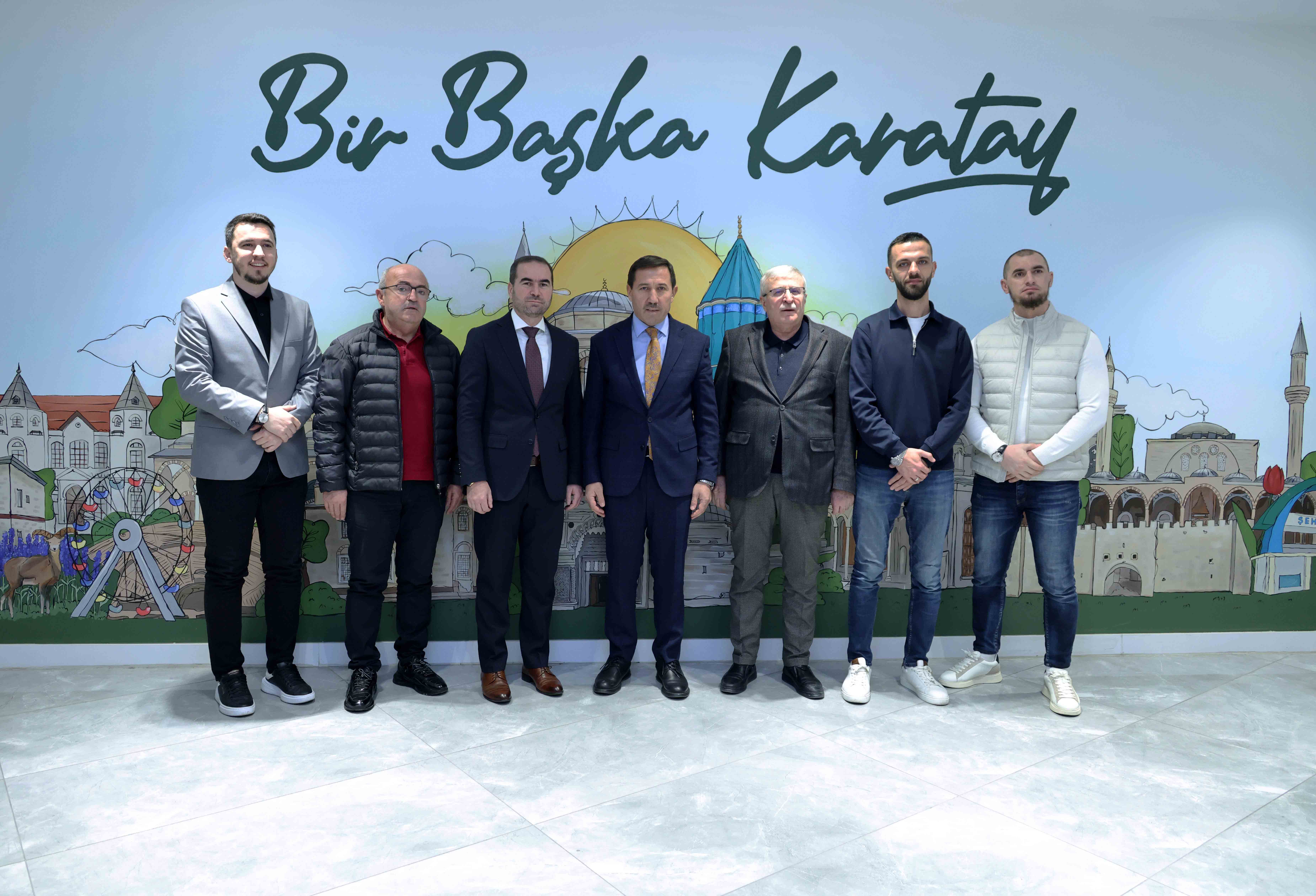 Studeniçan Belediyesi'nden Karatay'a Ziyaret 