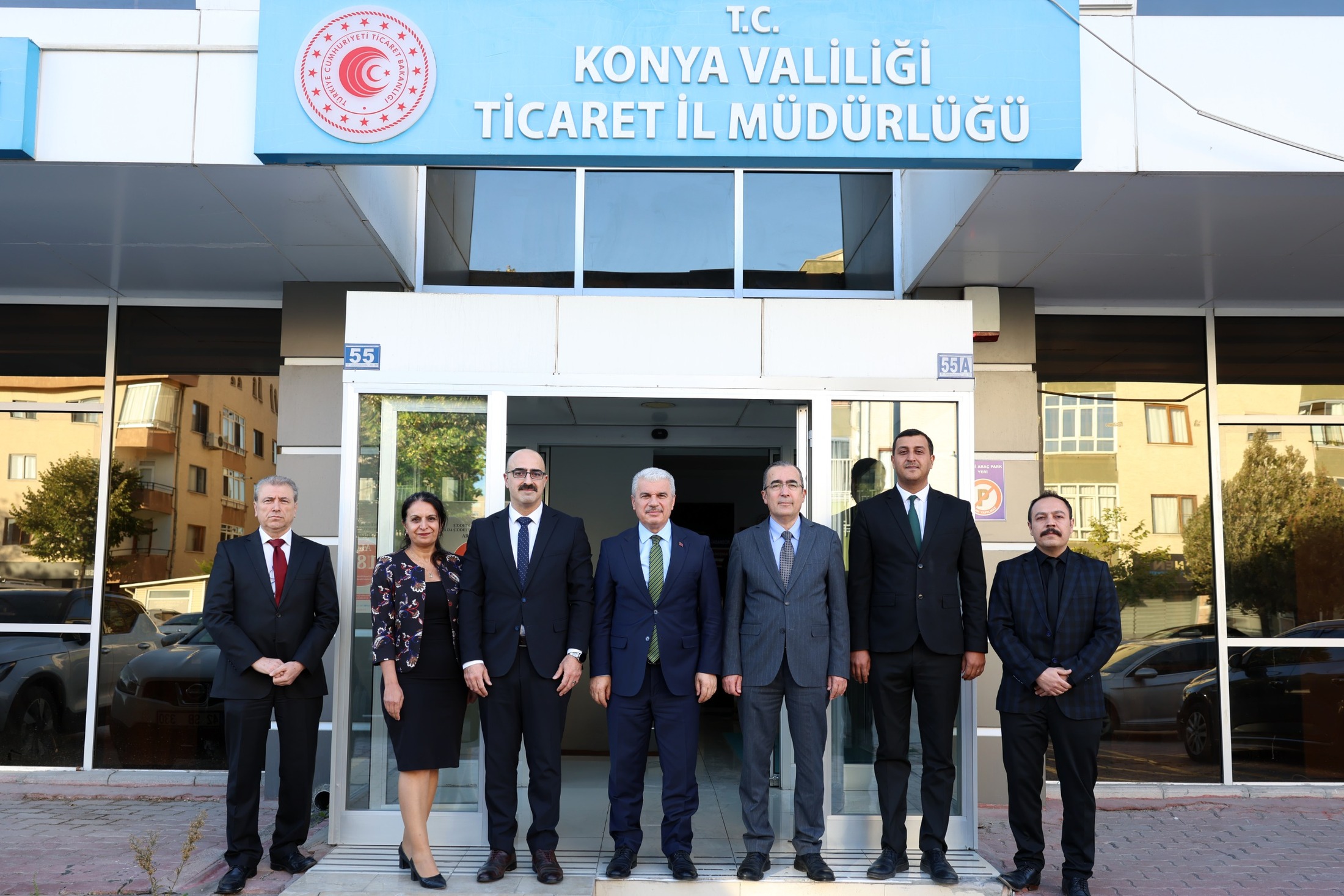 Vali İbrahim Akın'dan Ticaret İl Müdürlüğüne Ziyaret