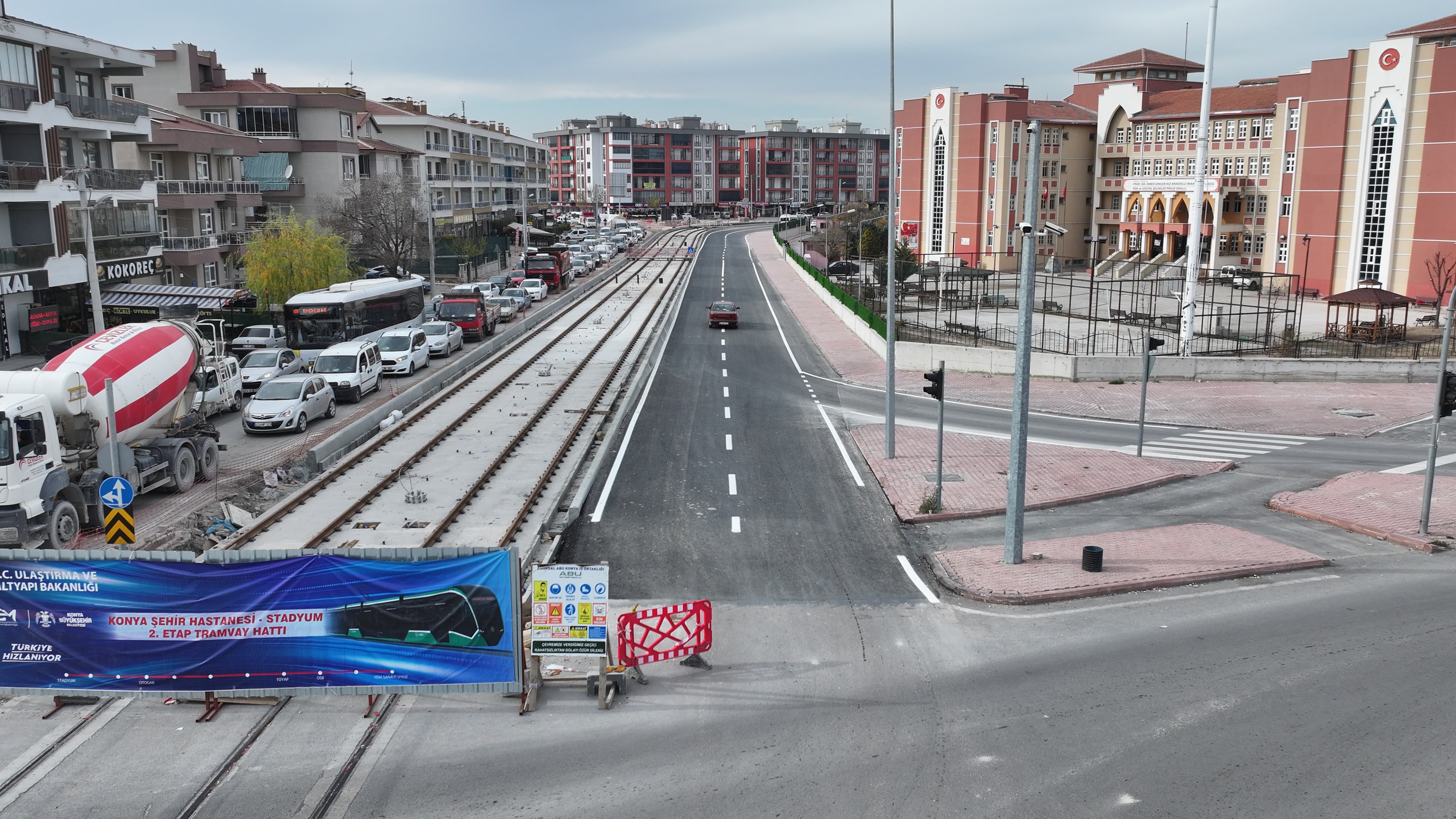 Başkan Altay Adliye - Şehir Hastanesi Raylı Sistem Bağlantısında Çalışmaların Sona Yaklaştığını Açıkladı