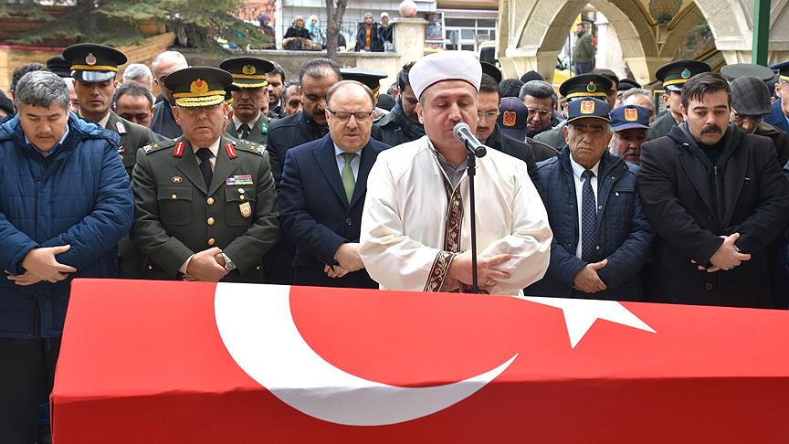 Gazi polis Kaya, son yolculuğuna uğurlandı