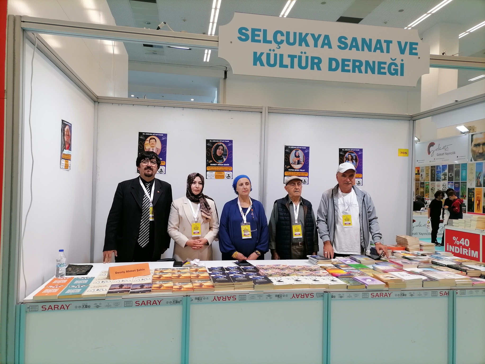 Selçukya 42 Yazarla Ankara Kitap Fuarında Konya'yı Temsil Etti