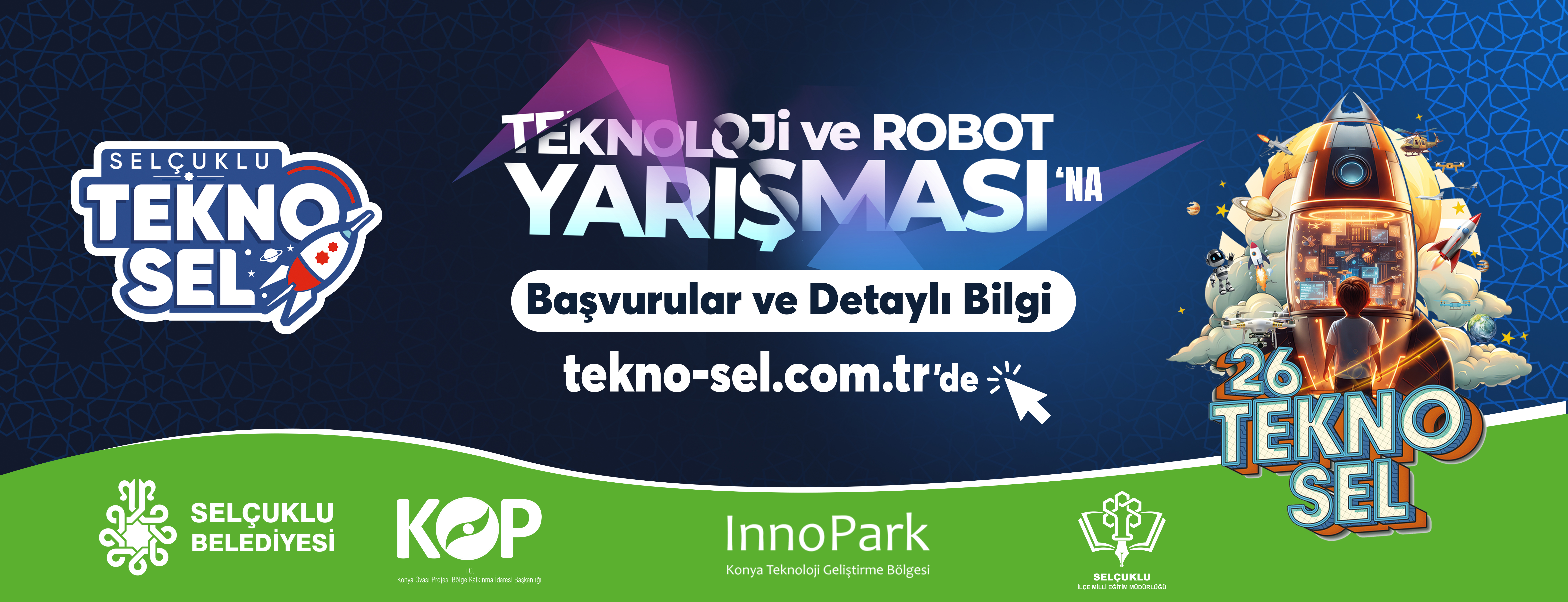 Selçuklu'da Teknosel  Teknoloji ve Robot Yarışması Heyecanı 3.Kez Yaşanacak