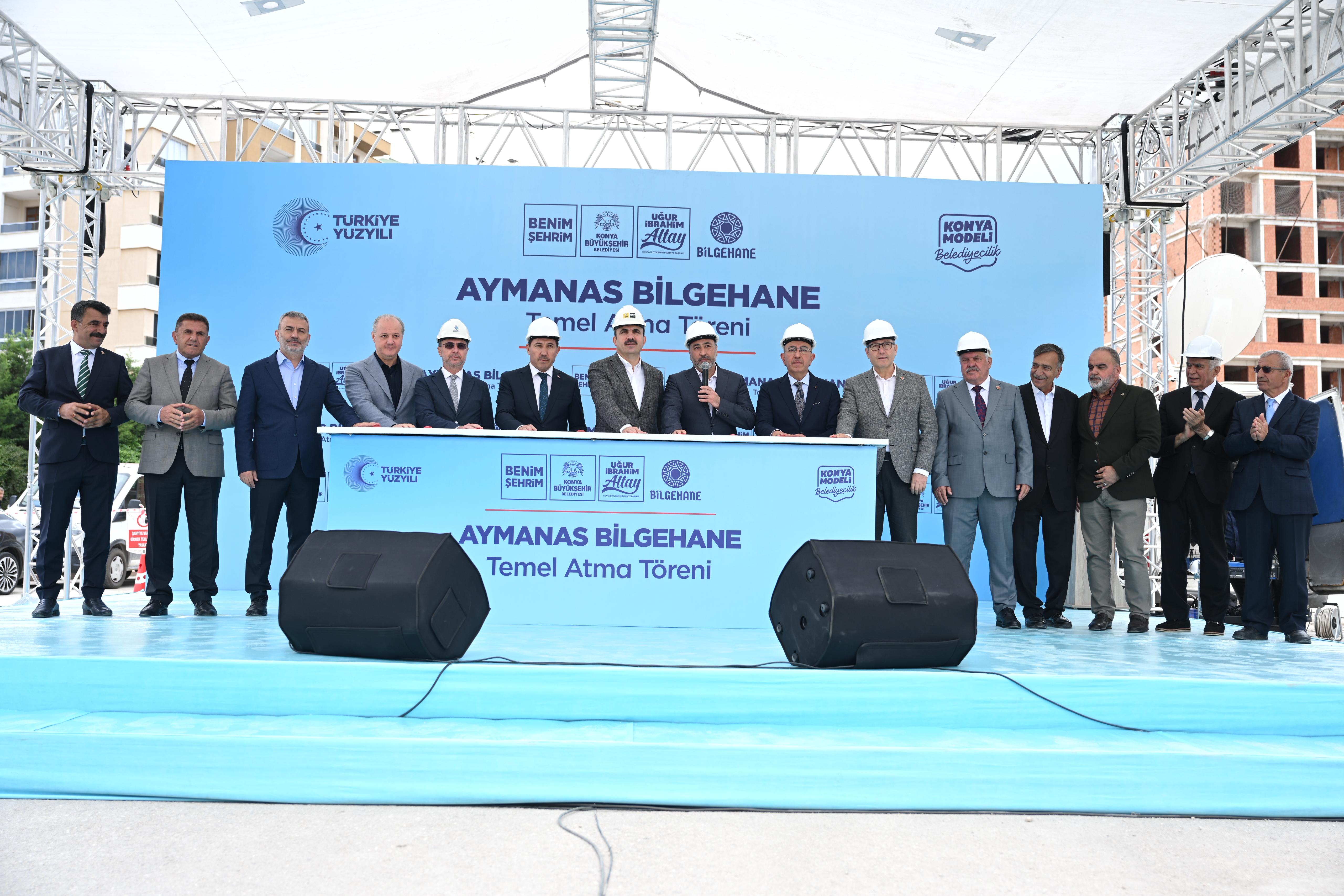Konya Büyükşehir 24. Bilgehaneyi Aymanas Mahallesi’ne Kazandırıyor