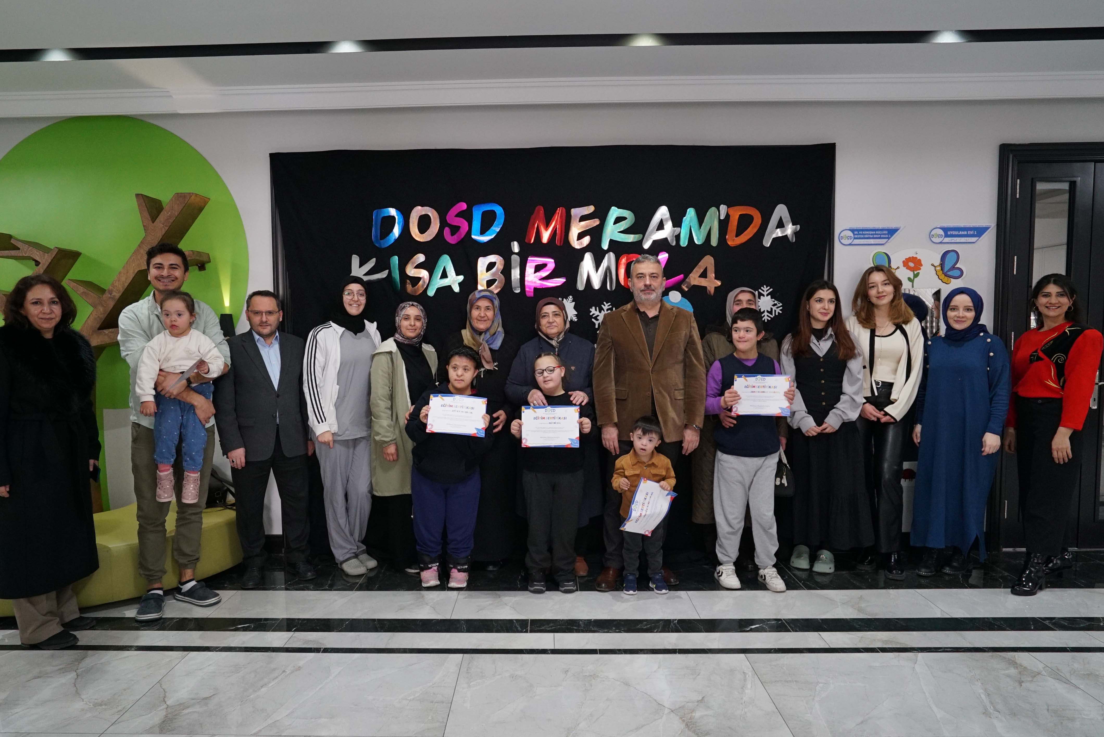DOSD Meram'da Eğitime Kısa Bir Mola