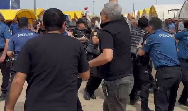 Ankara’da kurban pazarında polise saldıran 12 şüpheli adliyeye sevk edildi