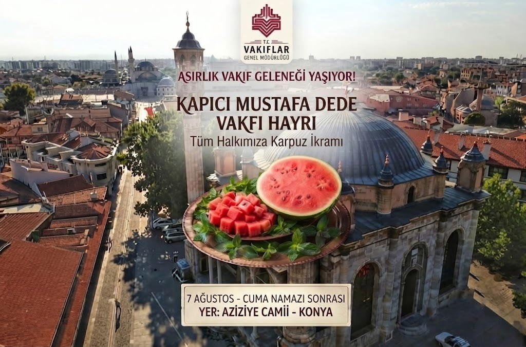 Aziziye Camii’de Cuma Namazı Sonrası Asırlık Vakıf Geleneği Yaşatılacak!
