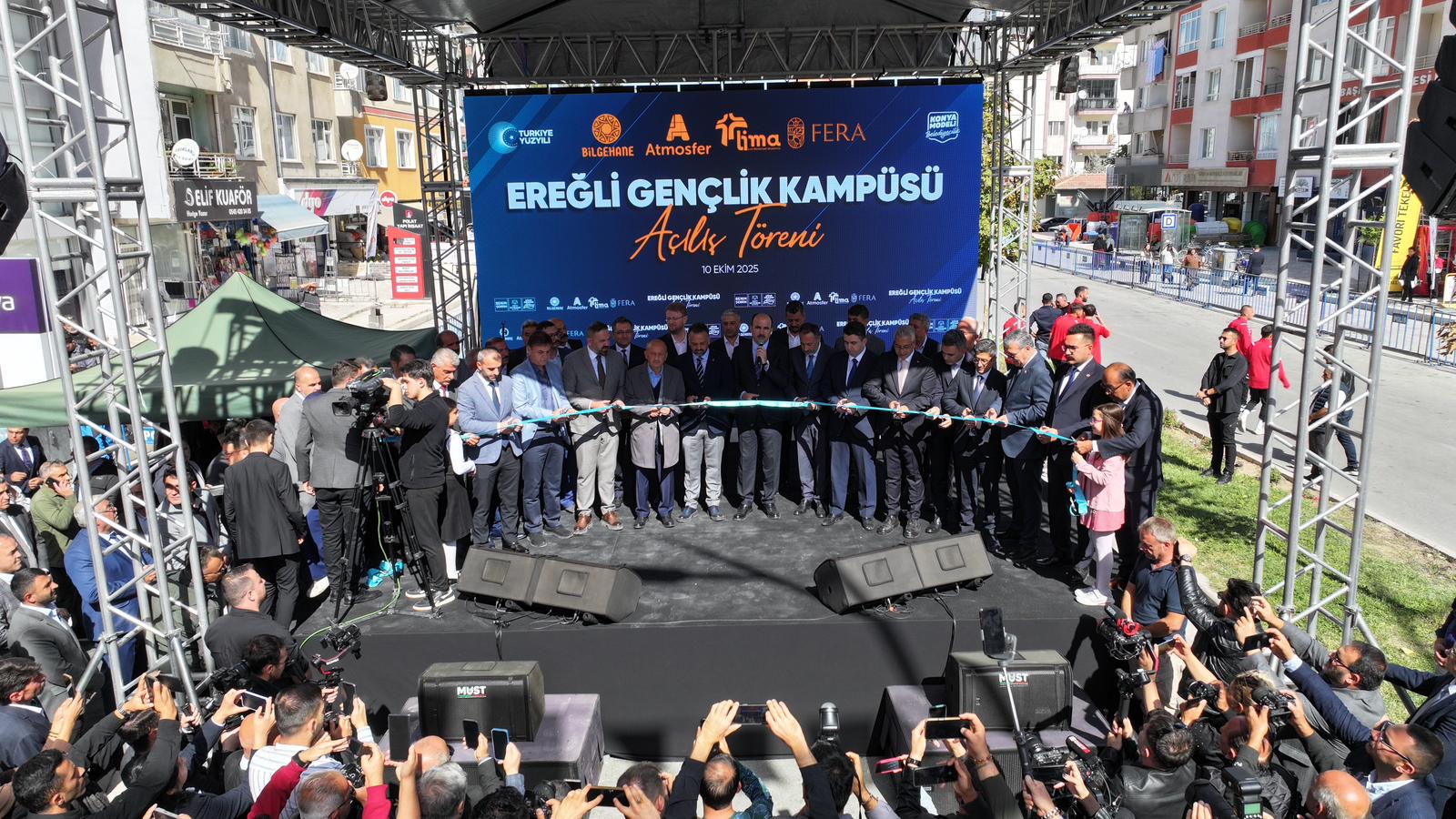 Büyükşehir Konya'nın En Büyük Gençlik Kampüsü'nü Ereğli'de Açtı