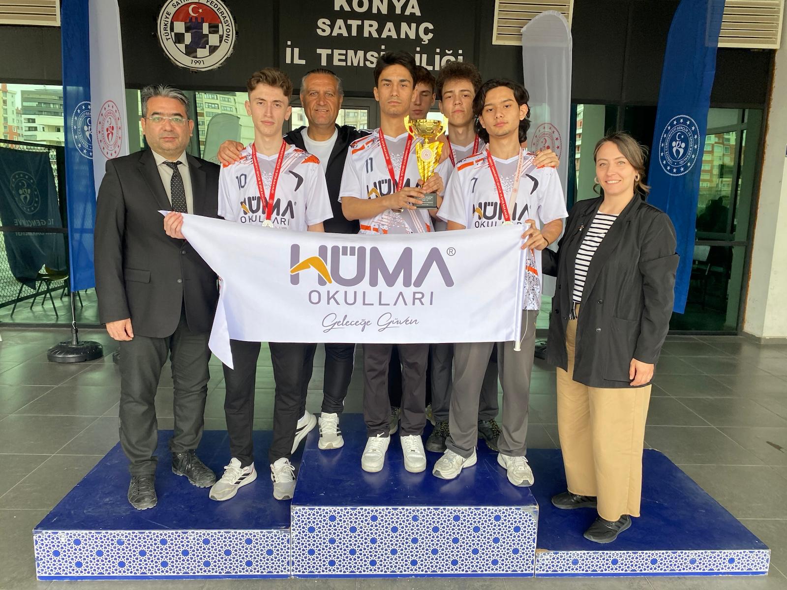 Hüma Okulları’ndan Sporda Gurur Tablosu