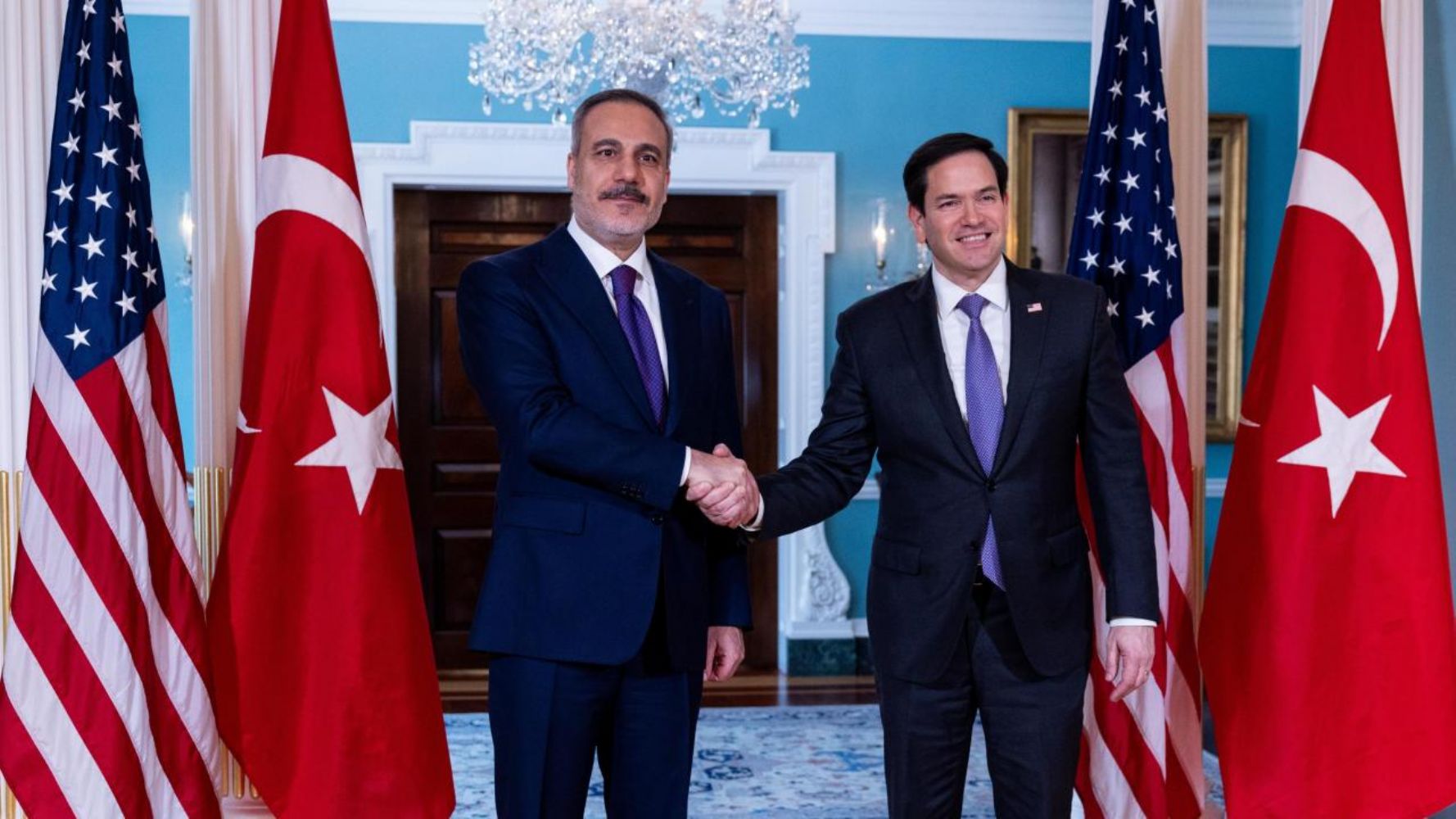 Bakan Fidan, ABD Dışişleri Bakanı Rubio ile görüştü