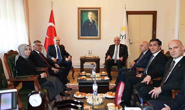 TBMM Başkanı Kurtulmuş siyasi parti gruplarını ziyaretleri devam ediyor