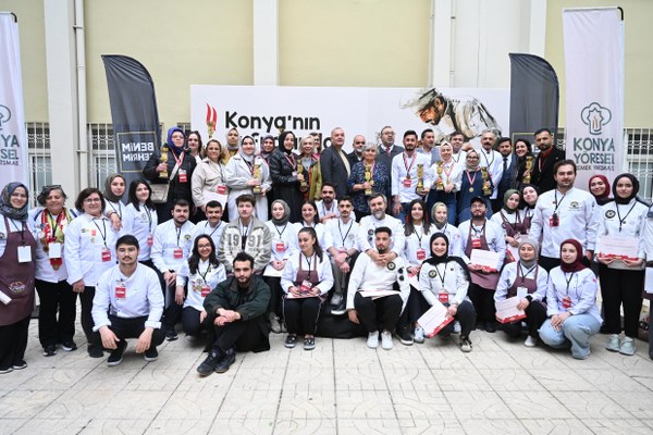 Geleneksel Tariflerin Özgün Sunumlarla Harmanlandığı “Konya Yöresel Yemek Yarışması” Tamamlandı
