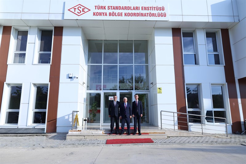 Vali Akın’dan TSE Konya Bölge Koordinatörlüğüne Ziyaret
