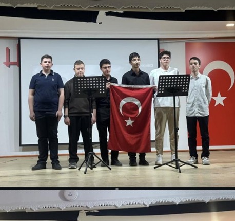 Şehit Mehmet Lütfi Gülşen Anadolu İmam Hatip Lisesi'nde İstiklal Marşı'nın Kabulünün Yıl Dönümü Programı Gerçekleşti