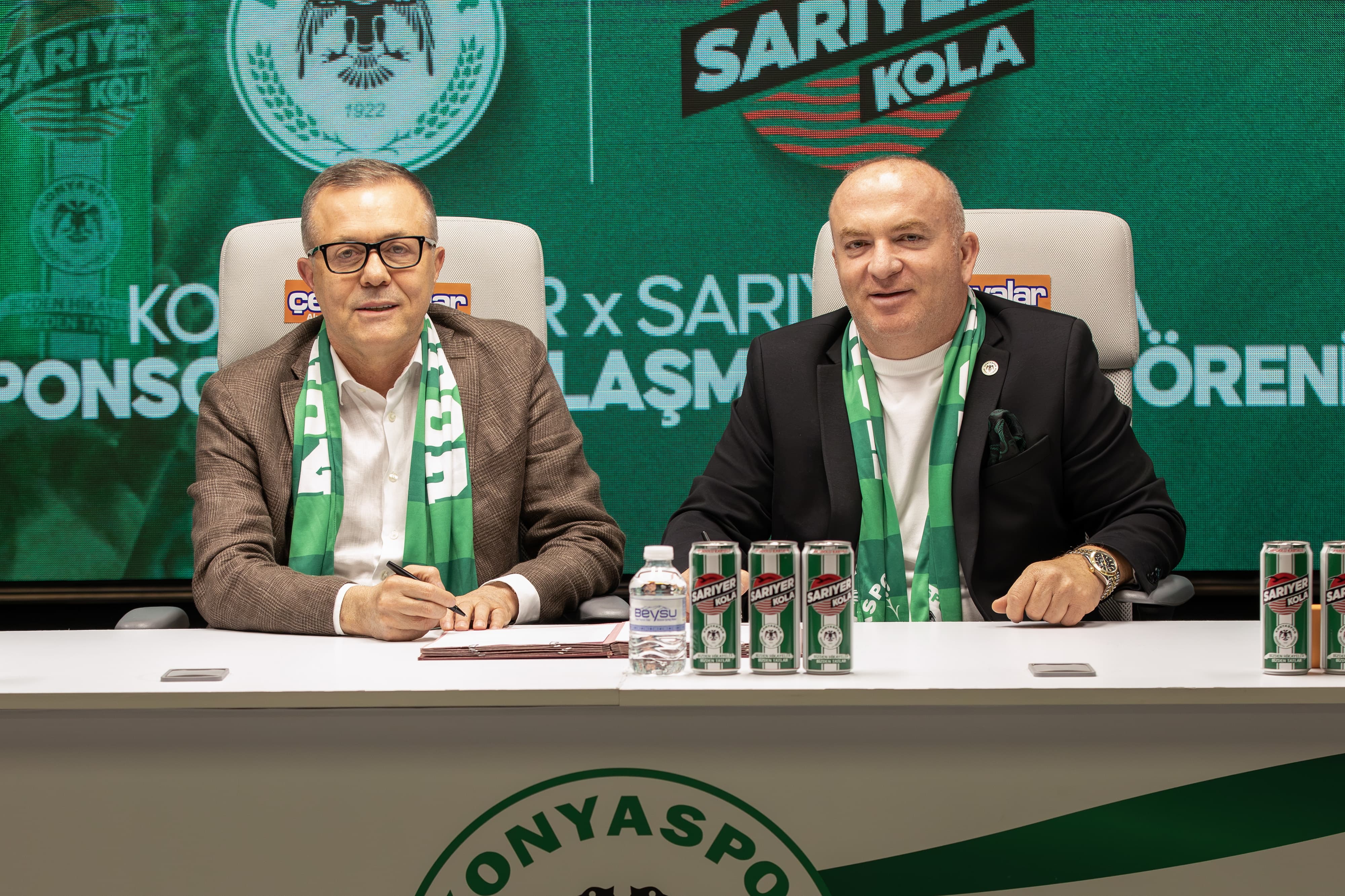 Tümosan Konyaspor Sarıyer Kola ile Sponsorluk Anlaşması İmzaladı!