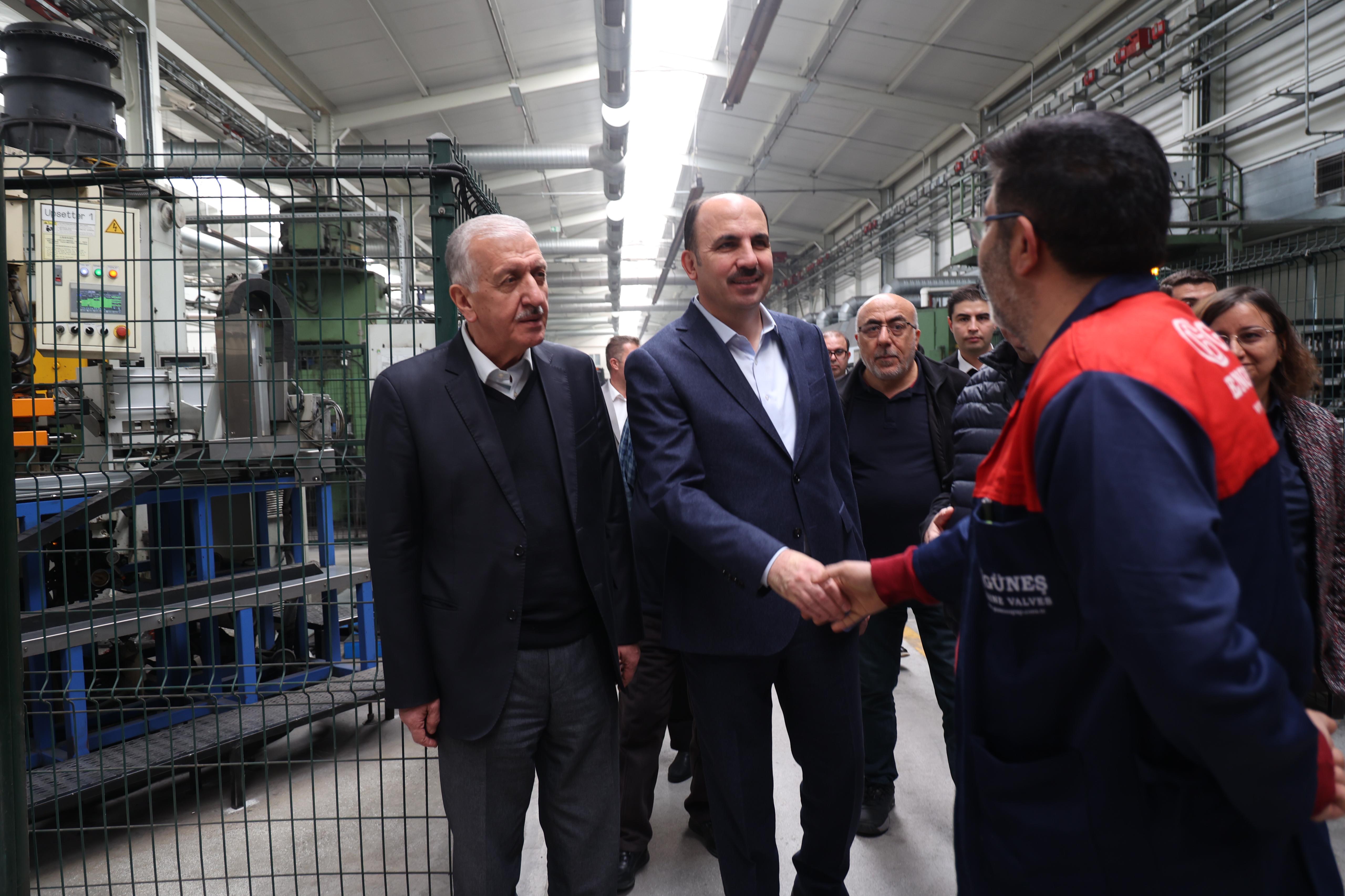 Başkan Altay: “Organize Sanayi Bölgelerinin Ulaşım ve Konut Sorununu Çözmek İçin Çalışıyoruz”