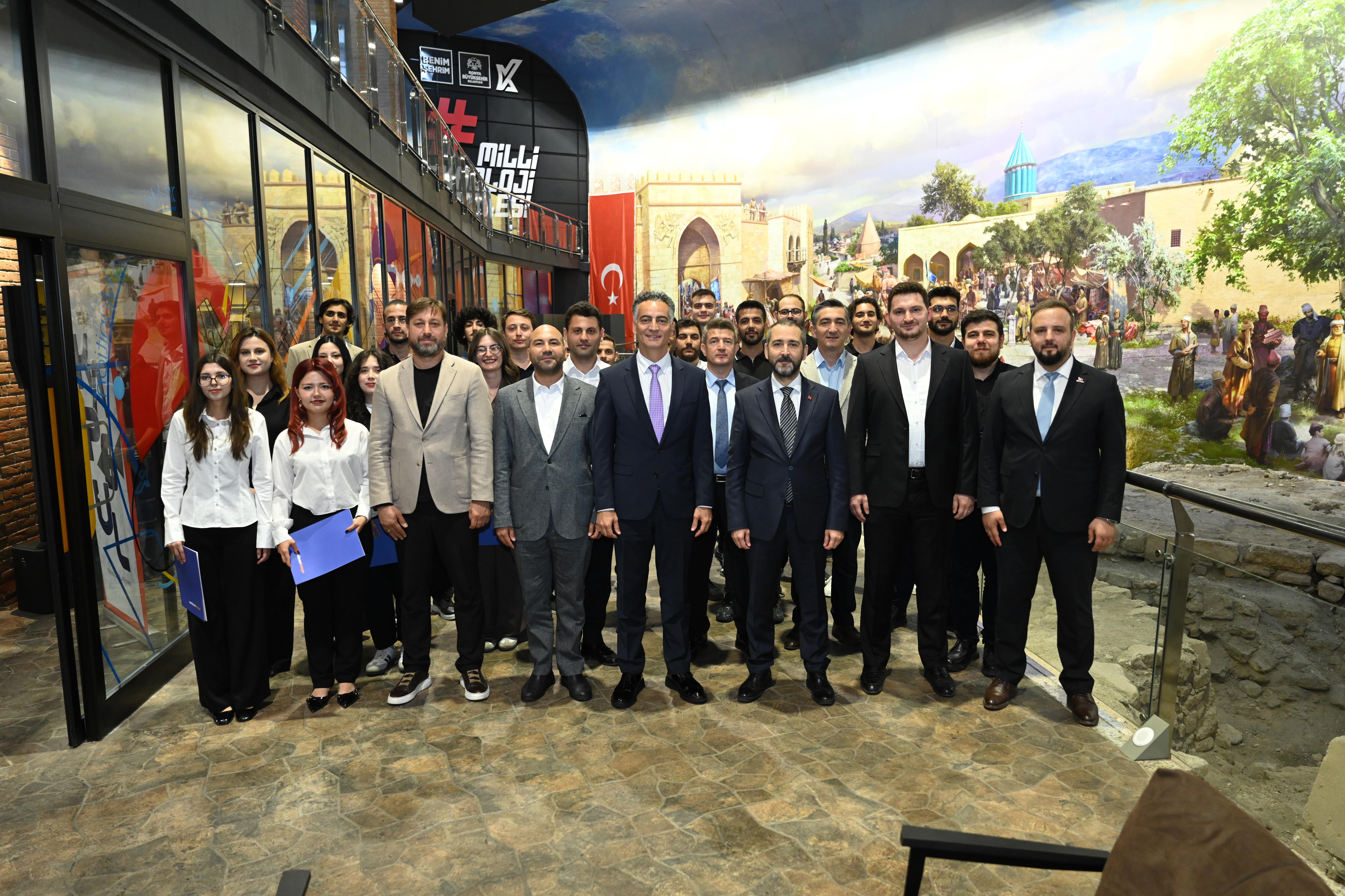 Konya Büyükşehir ASELSAN İş Birliğiyle Yürütülen “EngıneerHub”ta Geleceğin Mühendisleri Sertifikalarını Aldı