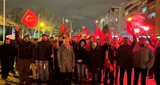 Konya’da Soğuk Havayı Dinlemeden İmamoğlu İçin Yürüdüler