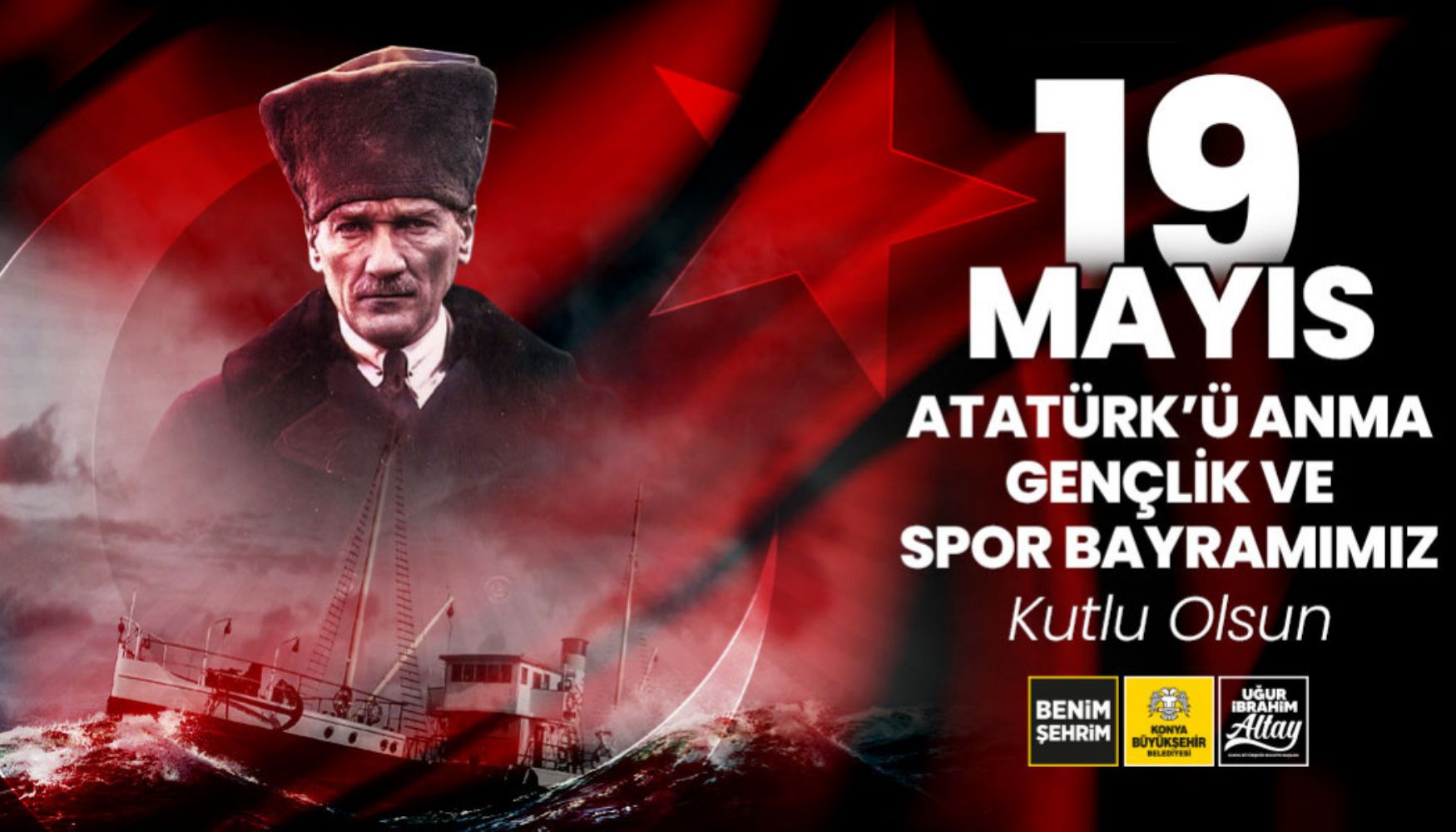 Başkan Altay 19 Mayıs Atatürk'ü Anma, Gençlik ve Spor BayramI'nı Kutladı