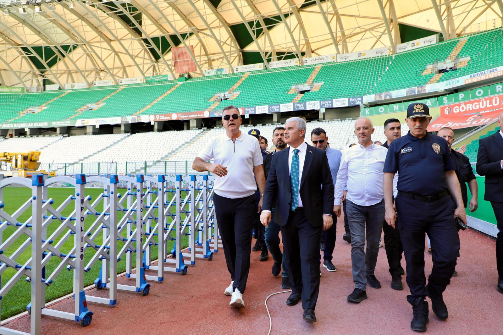 Spor Şehri Konya Milli Maç Heyecanına Hazır