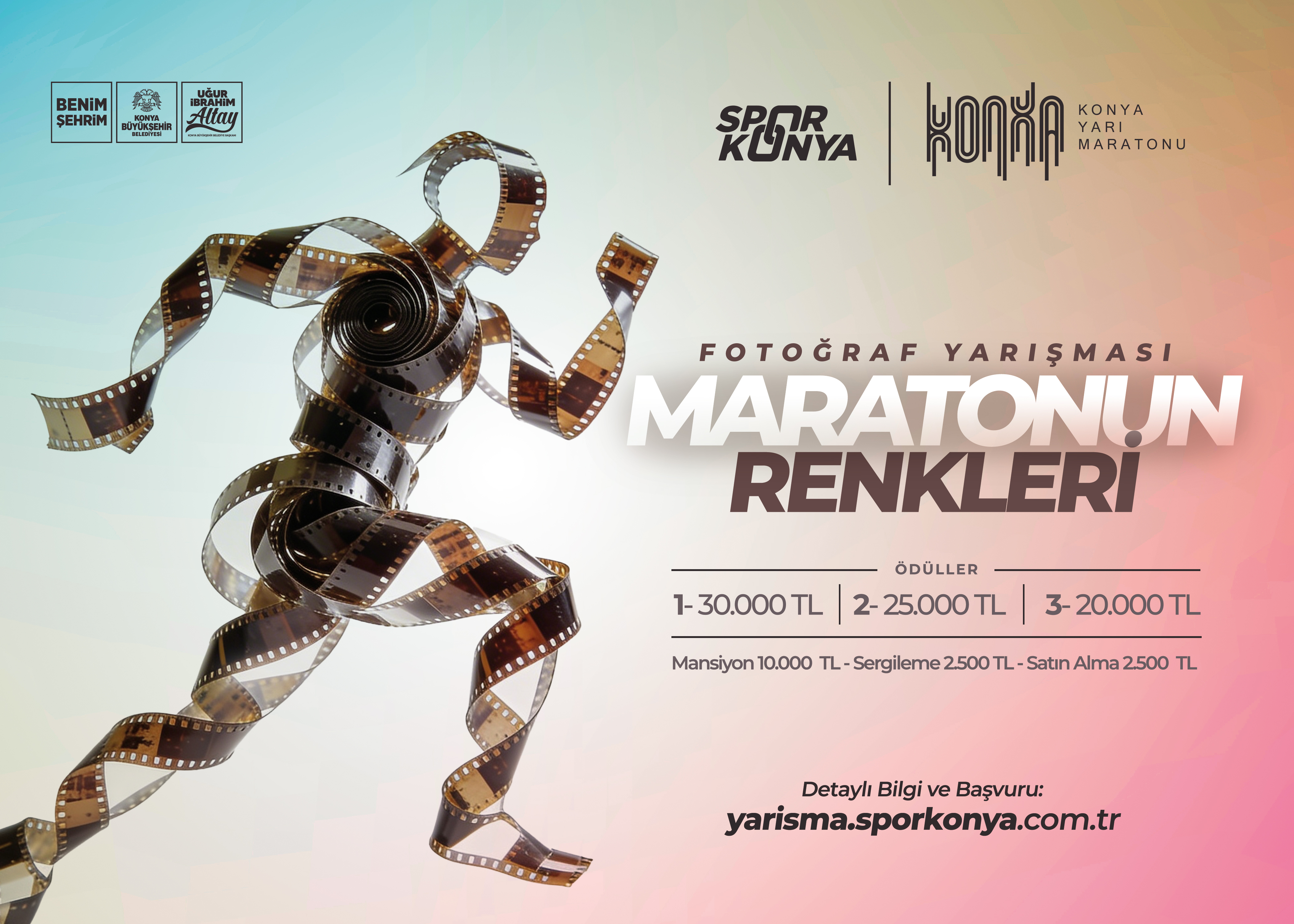 Konya Büyükşehir Uluslararası Konya Yarı Maratonu Kapsamında Fotoğraf Yarışması Düzenliyor