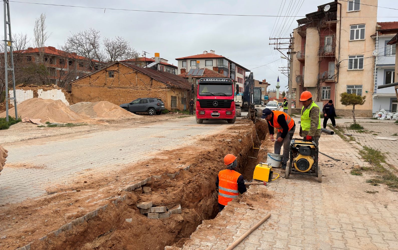 KOSKİ'den Ilgın'da Altyapıya Güçlü Dokunuş