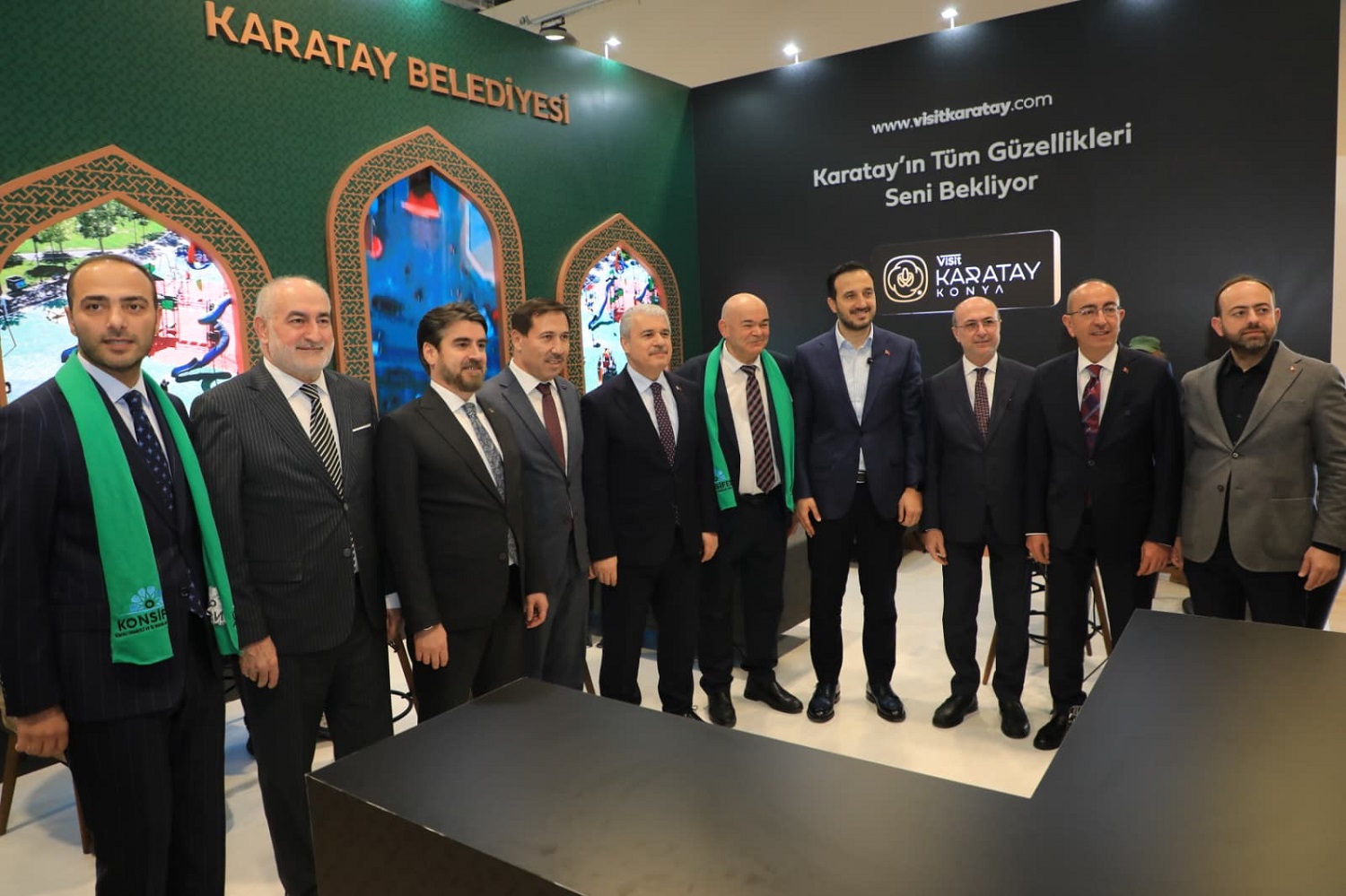 Karatay Belediyesi'nin İstanbul'daki "Konya İl Tanıtım Günleri" Standına Yoğun İlgi