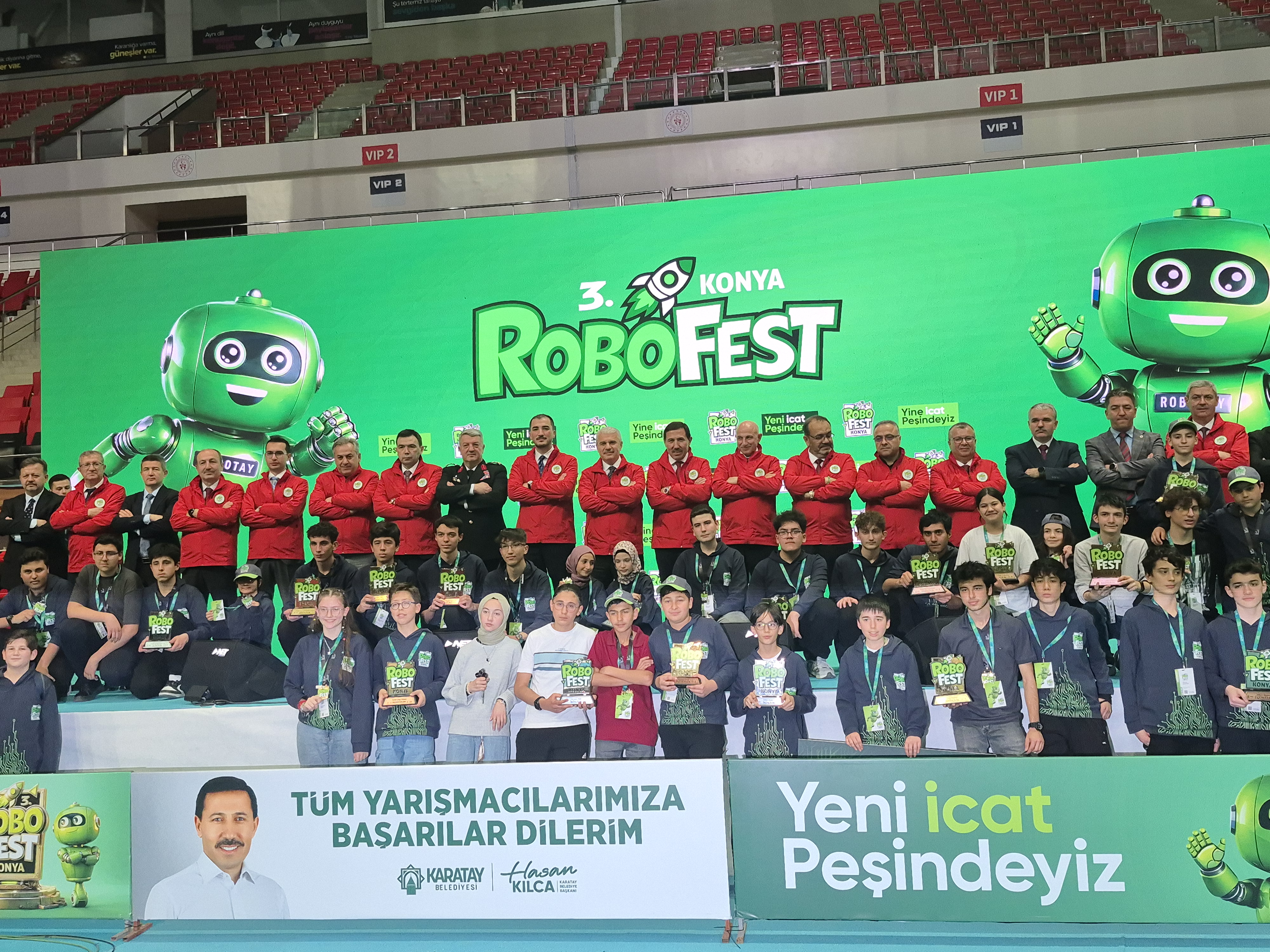 Konya Robofest’te Geleceğin Mühendisleri Ödüllerini Aldı