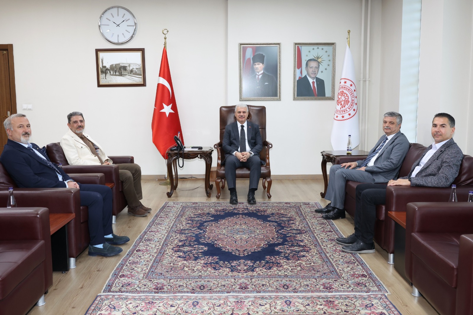 Konya Tabip Odası’ndan Vali İbrahim Akın’a Ziyaret