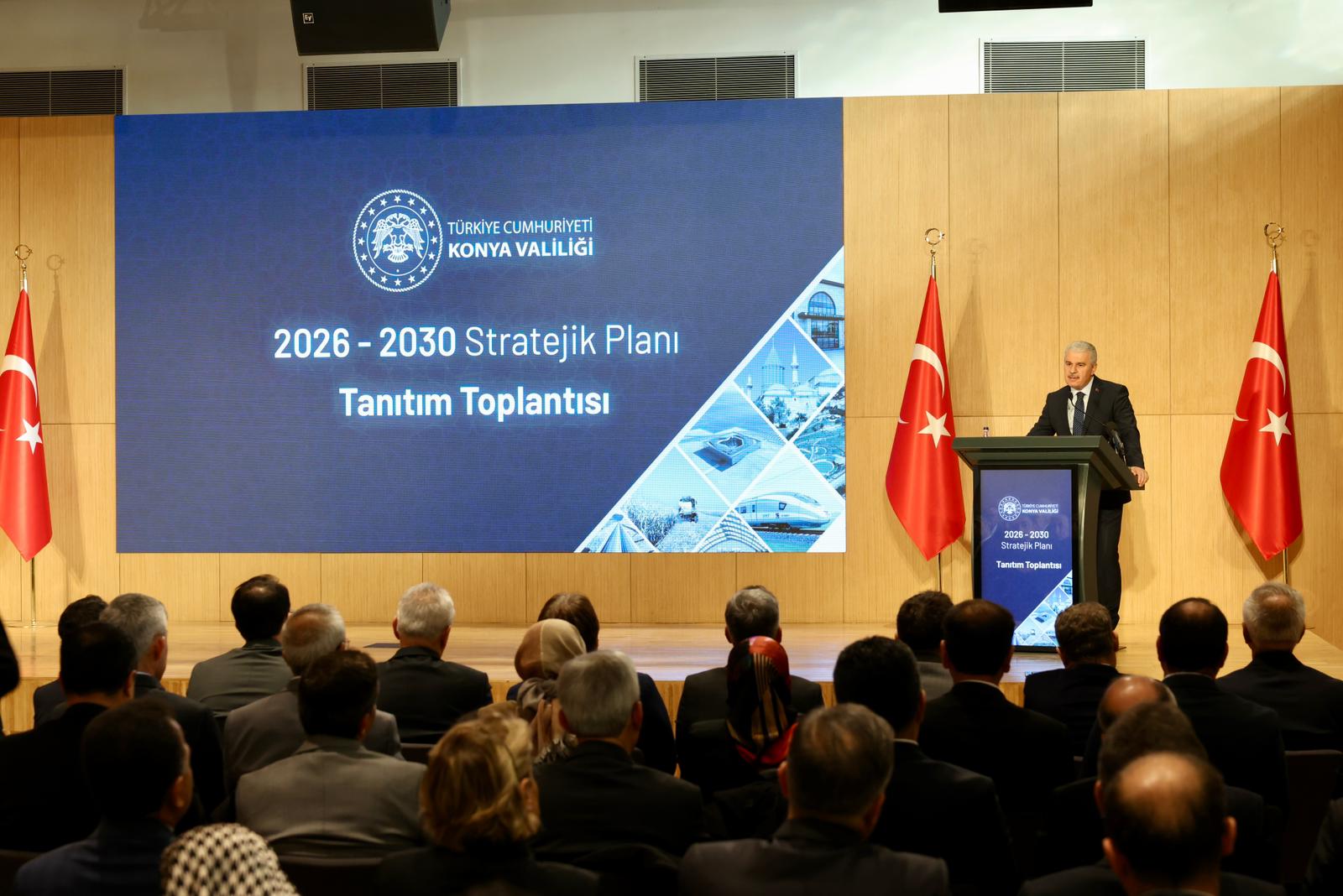 Konya Valiliği 2026–2030 Stratejik Planı Tanıtım Toplantısı Gerçekleştirildi