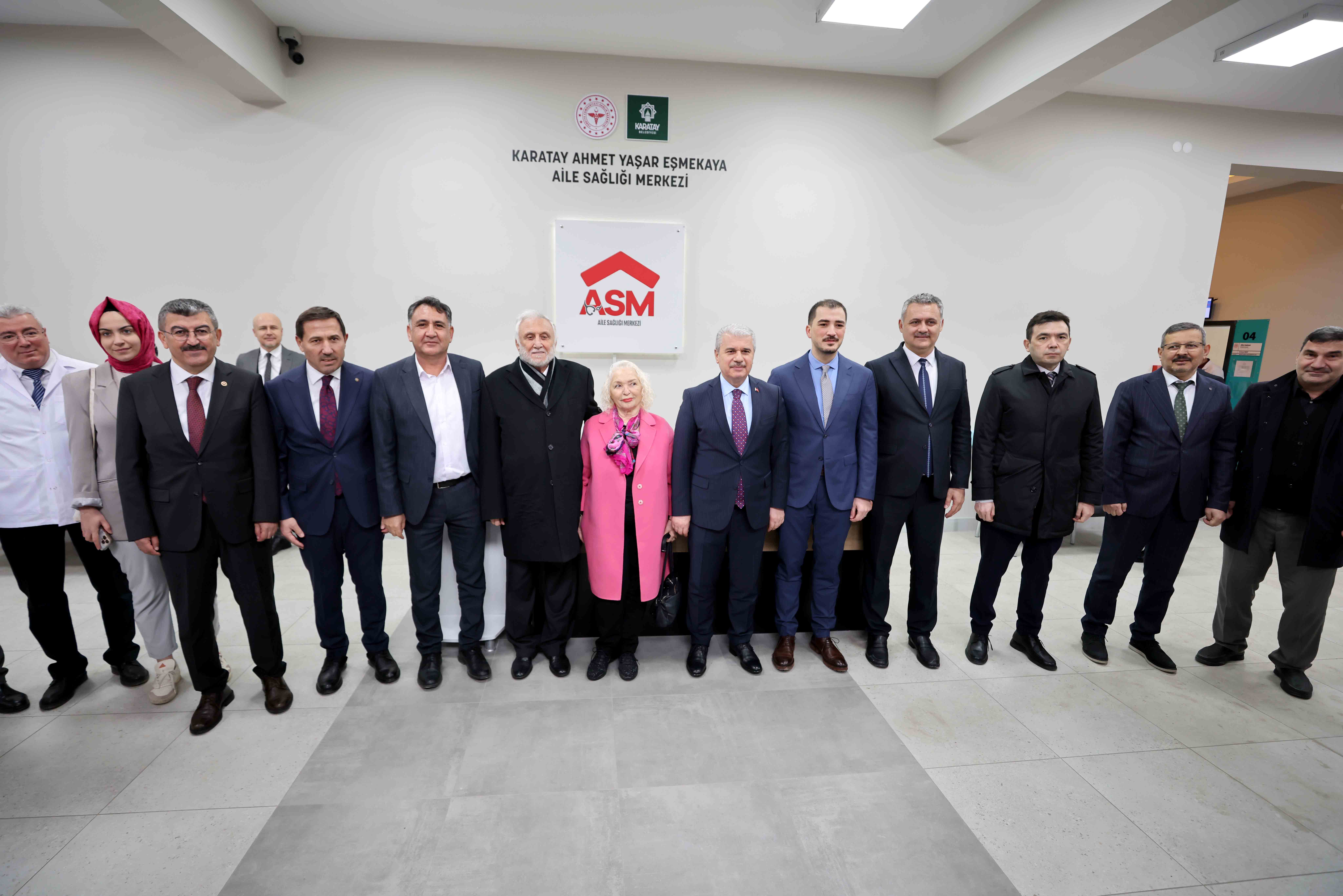 Karatay Ahmet Yaşar Eşmekaya Aile Sağlığı Merkezi Açıldı