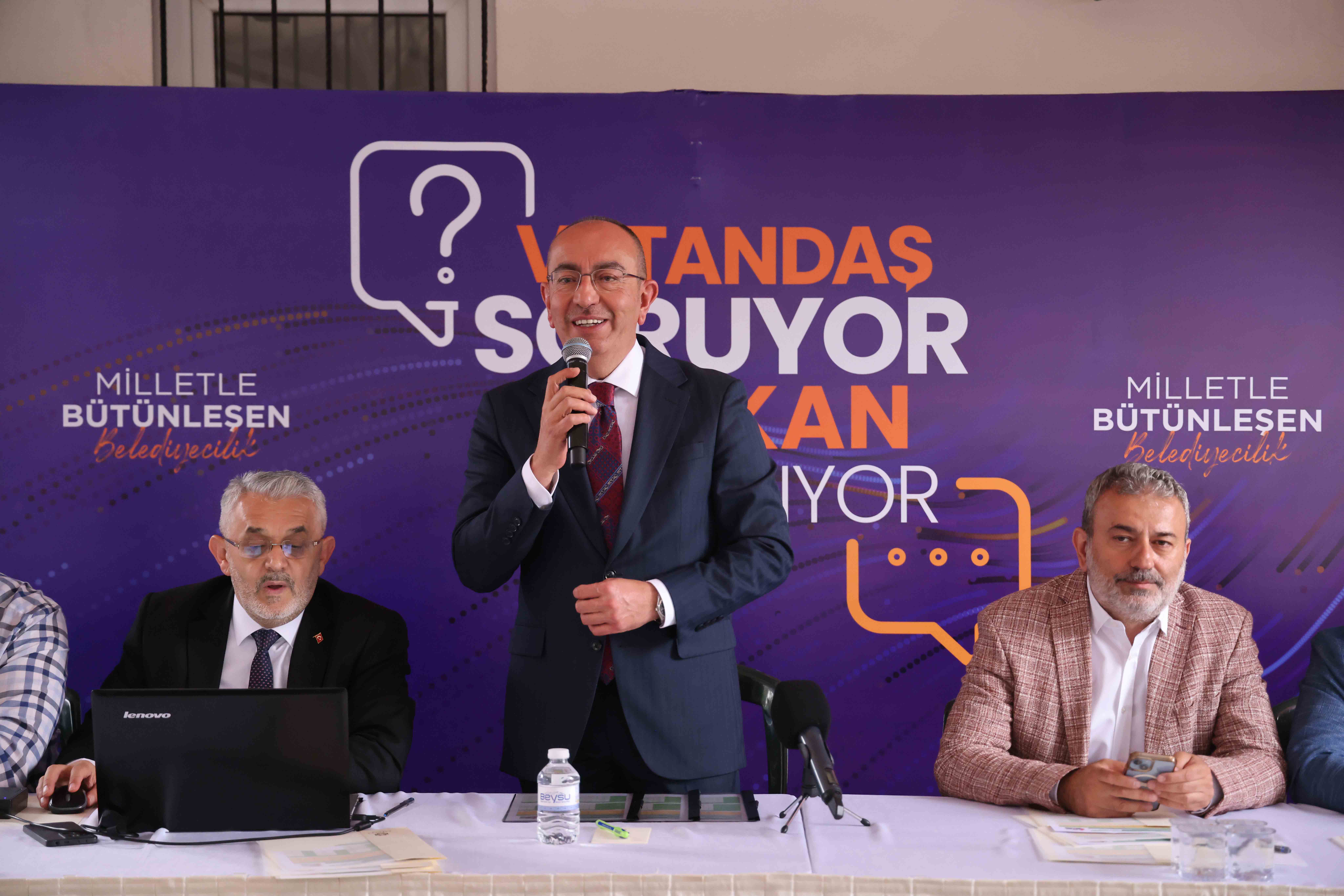 Başkan Kavuş, Meram'ı Dinlemeye Devam Ediyor