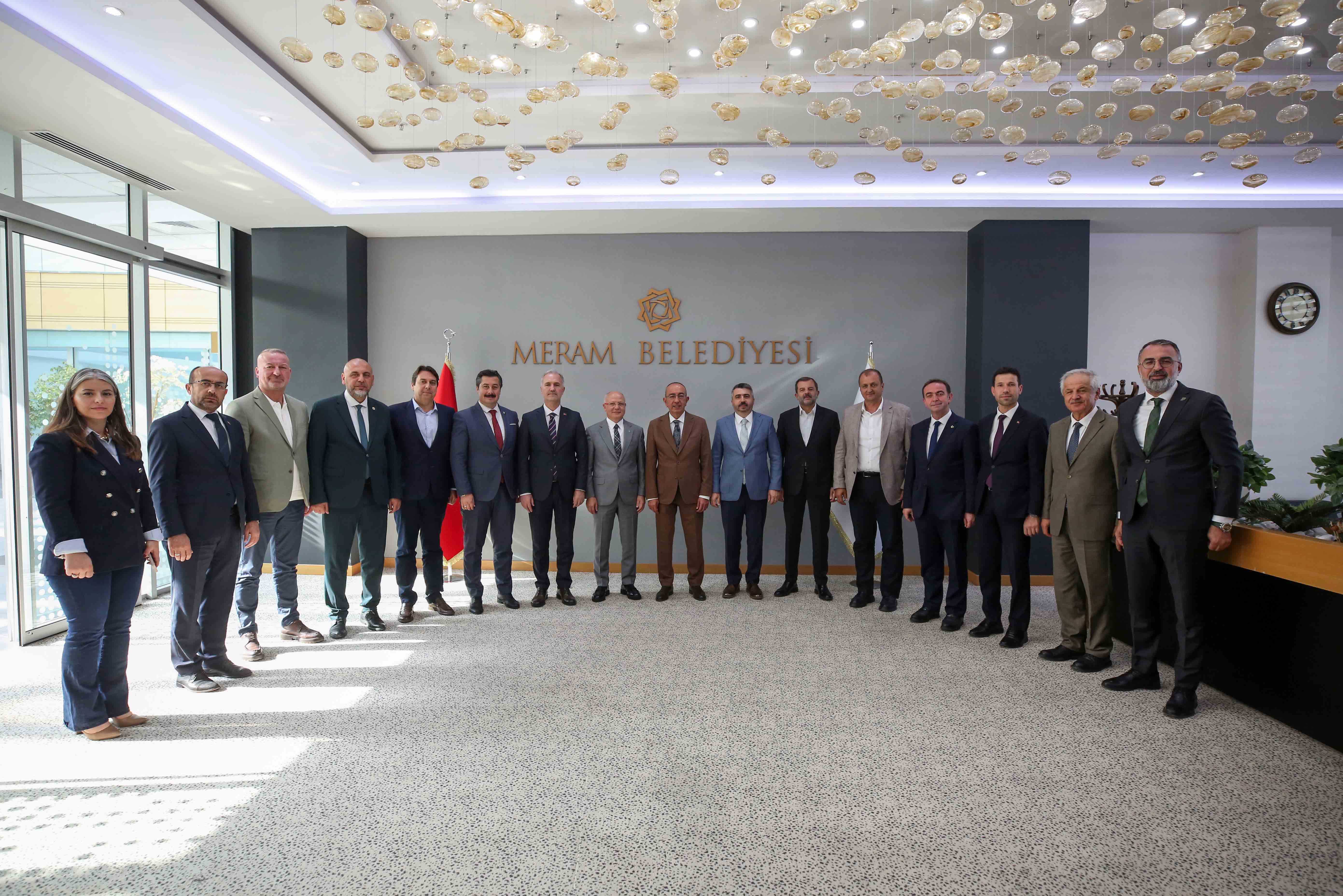 Bursa'da Heyeti Tecrübe Paylaşımı İçin Meram'da