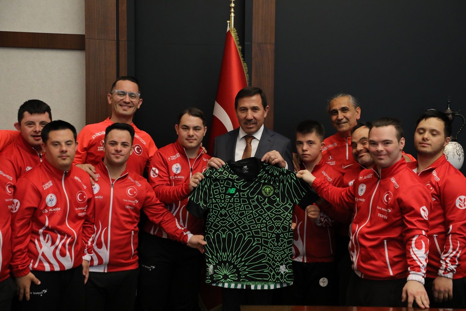 Özel Sporculardan Başkan Kılca'ya Ziyaret