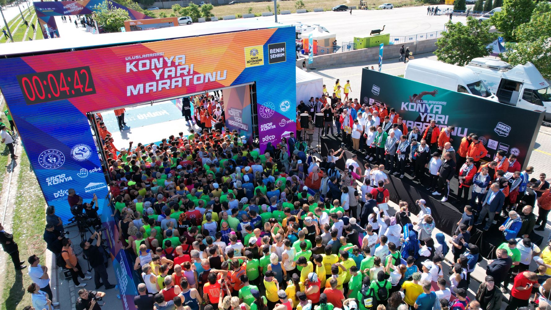 Sporseverler 18 Mayıs'ta 4.Uluslararası Konya Yarı Maratonu'nda Buluşacak