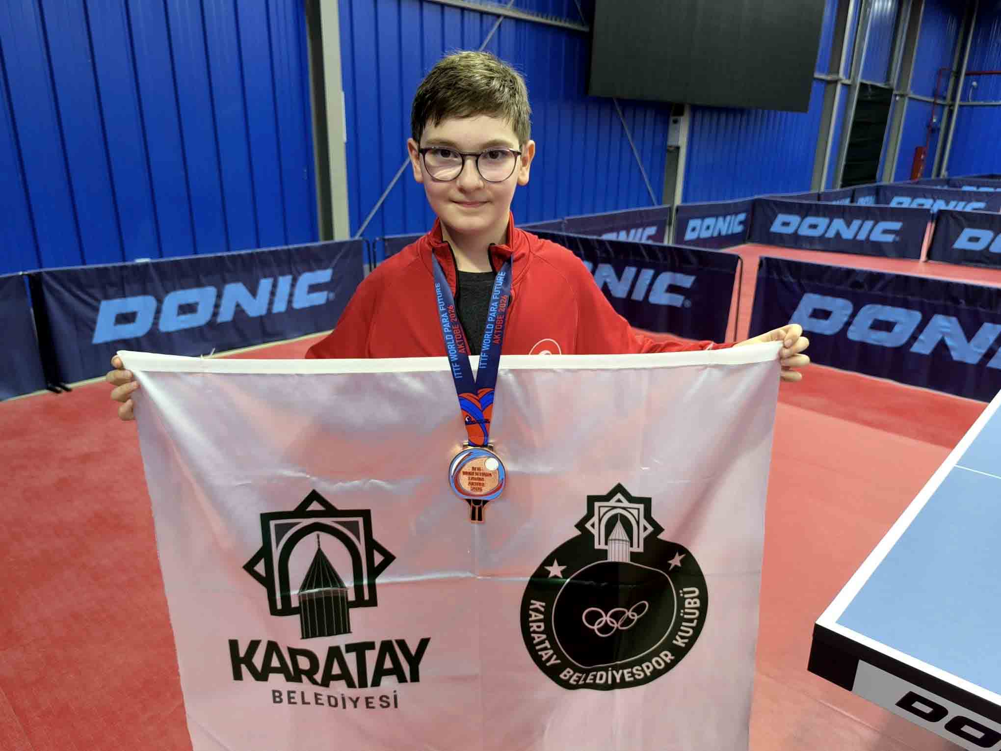 Milli Sporcu Tahir Efe Şahin'den Bronz Madalya
