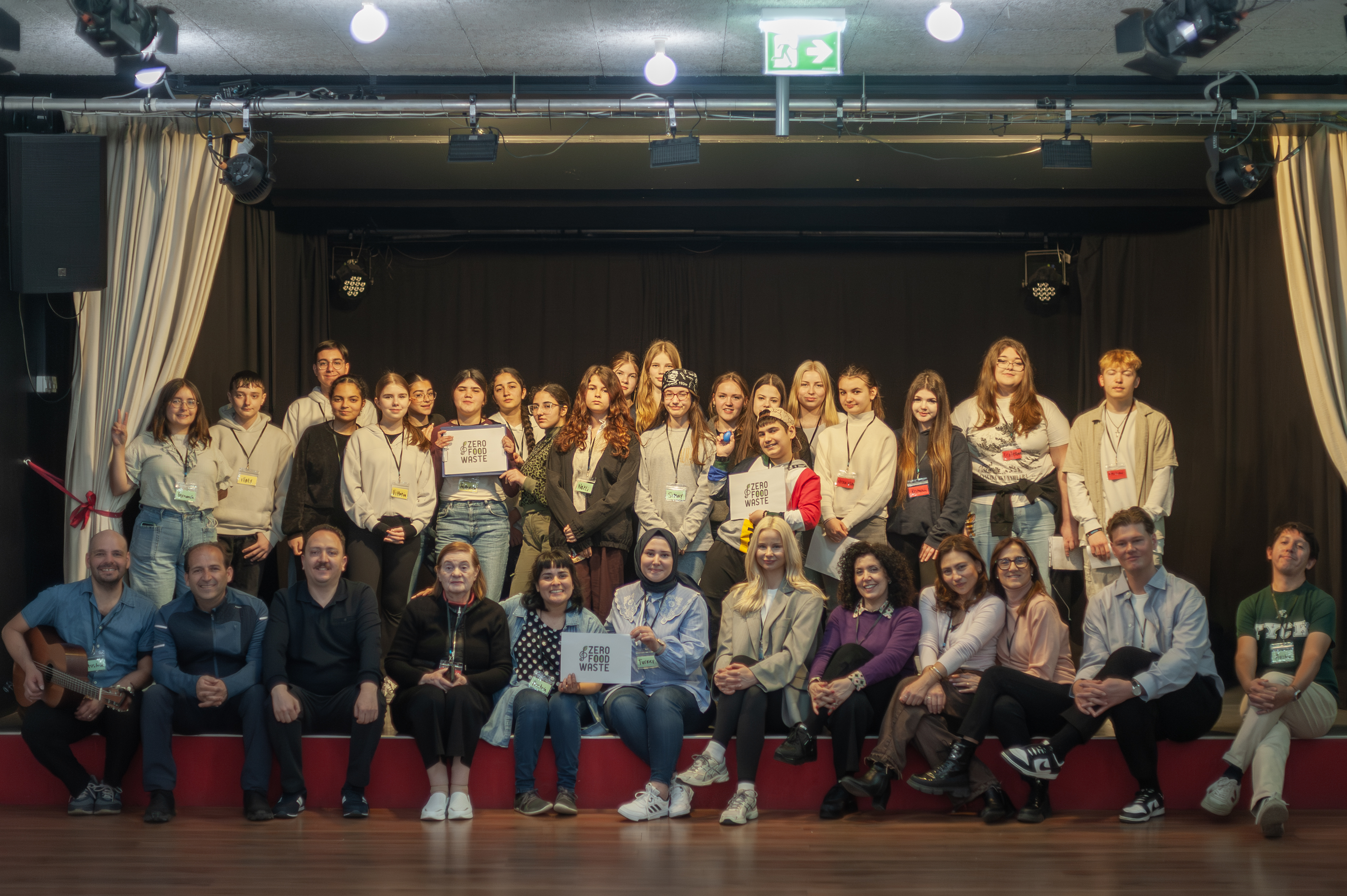 "Zero Food Waste Volunteers With Art Projesi" ile Gıda İsrafına Dikkat Çekildi