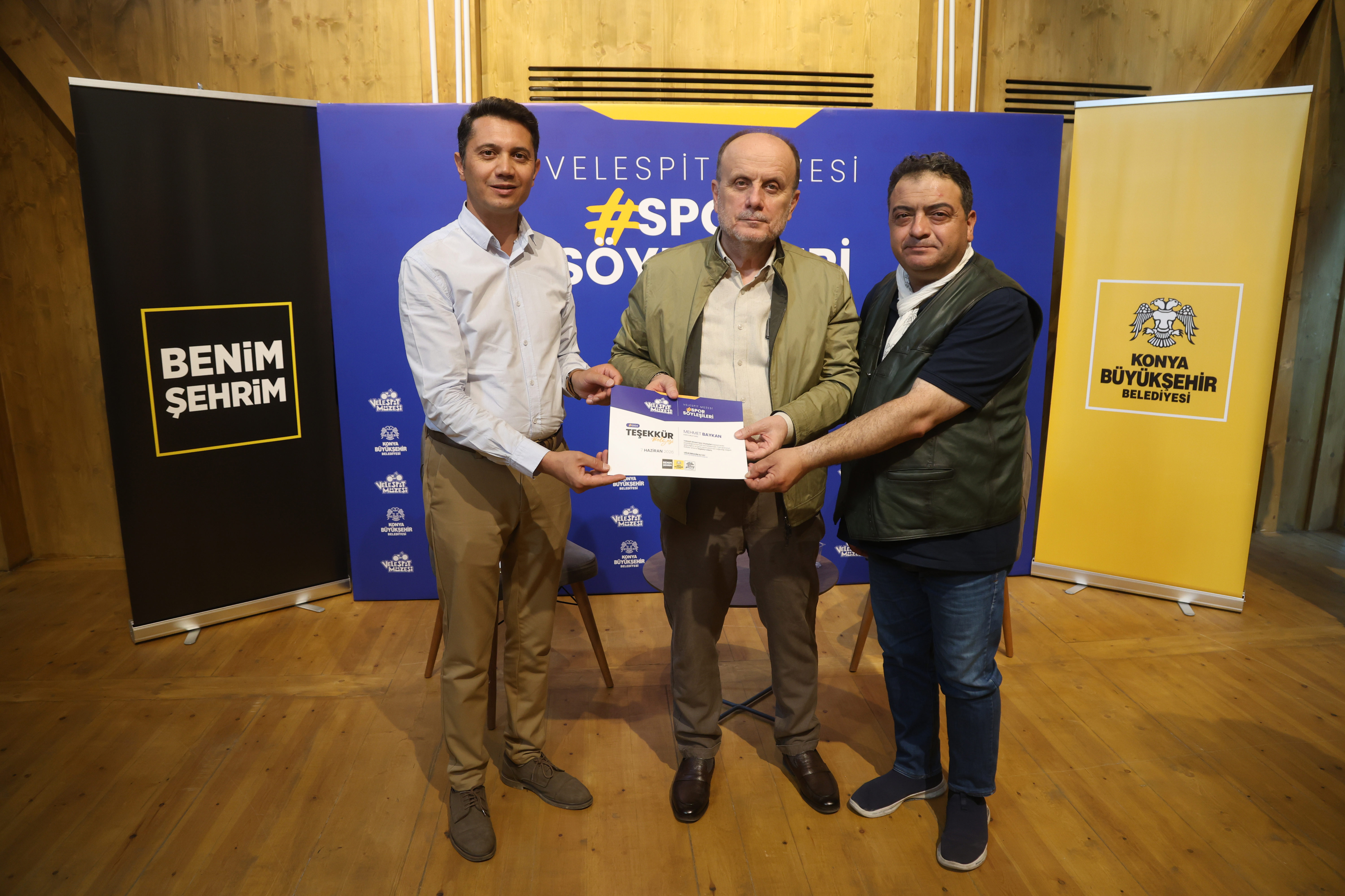 Velespit Müzesi Spor Söyleşilerine Milletvekili Mehmet Baykan Konuk Oldu